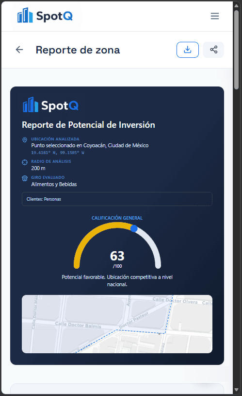 Reporte SpotQ — Score 63/100 para Francisco Sosa # ***